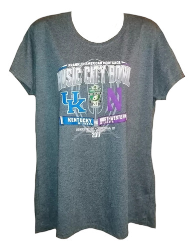 Polera Fútbol Americano Kentucky Music City Bowl