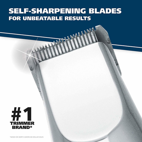 Wahl Trimmer Barba Y Bigote, Inalámbrico Recargable Facial P