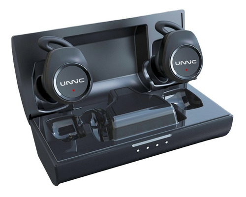 Imagen 9 de 10 de Auricular Bluetooth 5.0 Deportivo Inalámbrico In Ear Touch Color Negro