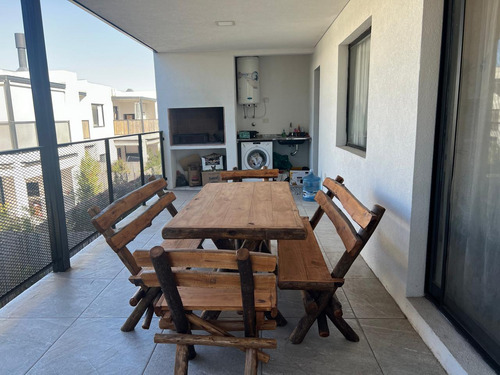 Departamento En Alquiler, Amoblado, 3 Ambientes, En La Cañada Village, Pilar, Gba Norte