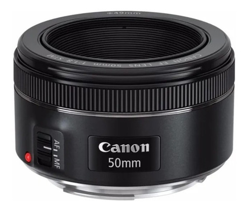 Imagem 1 de 5 de Lente Canon Ef 50mm 1.8 Stm Auto-foco