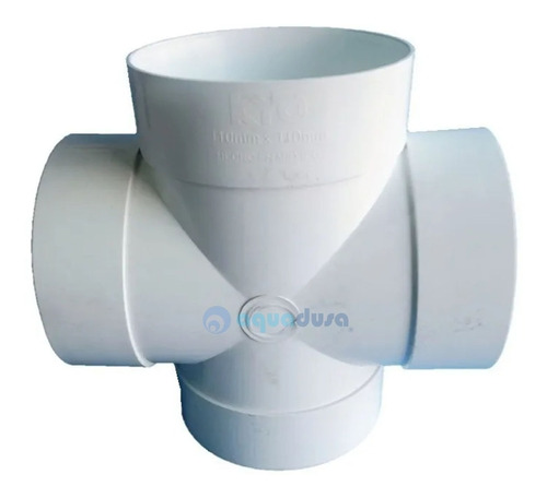 Cruz Sanitaria Pvc 110mm (4'') Calidad Drenaje O Pluvial