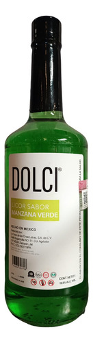 Licor De Manzana Verde Dolci 1000 Ml