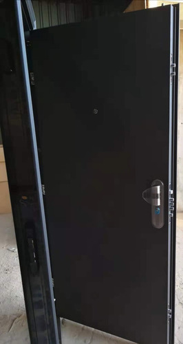Imagen 5 de 5 de Puerta Multianclaje De Seguridad Ignifuga Negra