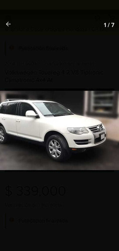 Imagen 5 de 6 de Volkswagen Touareg 4.2 V8 Tipt Climat Cam Tra Sis Nav 4x4 At