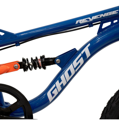Bicicleta Ghost Revenge Rodada 16 Azul Infantil Tamaño del cuadro S