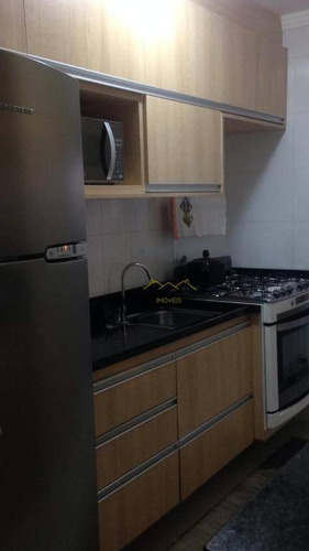 Imagem 10 de 23 de Apartamento Com 2 Dormitórios À Venda, 57 M² Por R$ 320.000 - Vila Silveira - Guarulhos/sp - Ap0002