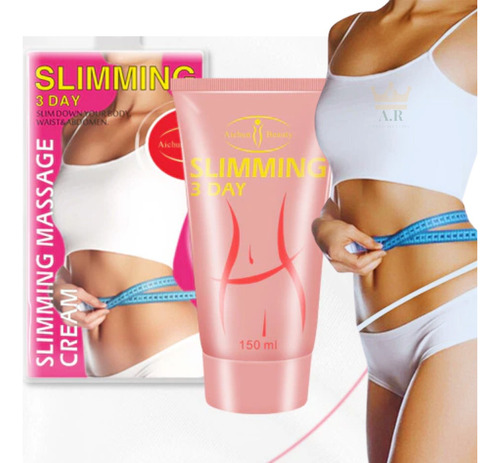 Crema Reductora Cintura , Abdomen Cintura 3 Day 150ml