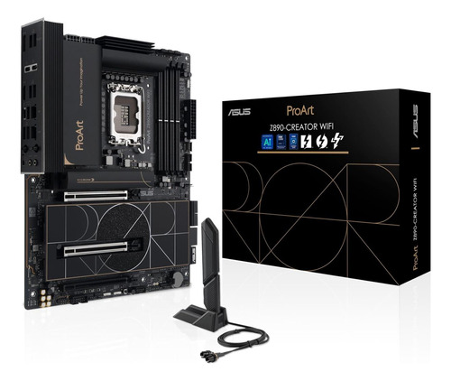 Asus Proart Z890-creator Wifi Z890 Lga 1851 Atx Motherboard,