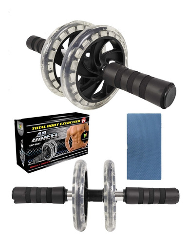 Kit Bandas Cerradas X5+rodillo Abdominal+colchoneta Yoga