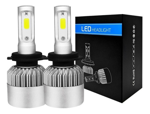 Kit Focos Led H1 H3 H4 H7 H11 8000lm Auto Envio Gratis