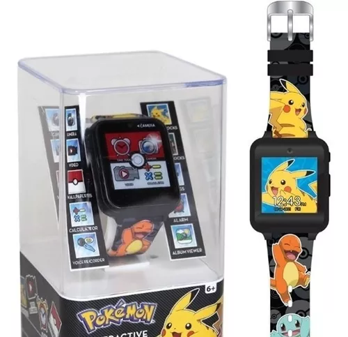 Reloj Tactil Inteligente Pokemon Pikachu Nuevo
