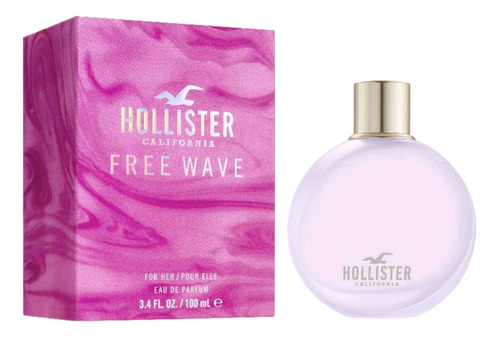 Perfume Hollister Free Wave Dama 100ml Original 