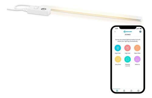 Luz Noturna De Berço Glow - Maxi-cosi Usb Sensor Inteligente