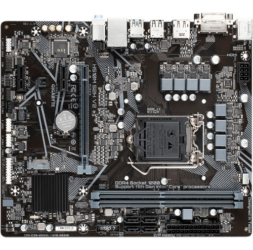 Imagen 4 de 6 de Motherboard Gigabyte H510m S2h V2 10ma 11va Gen S1200 M.2 F