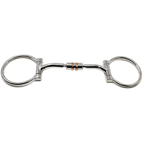 Horse Stainless Steel Mouth D-ring Comfort Snaffle Hors...