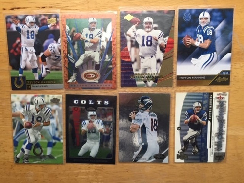 Peyton Manning 8 Tarjetas 