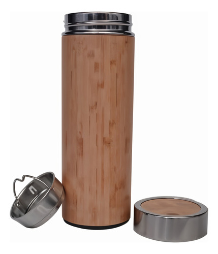 Termo Bambú 350ml Inicial C