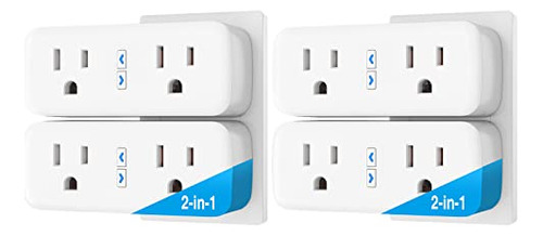 Ghome Smart Plug, Protector De Surge Extender Outlet 5by6v