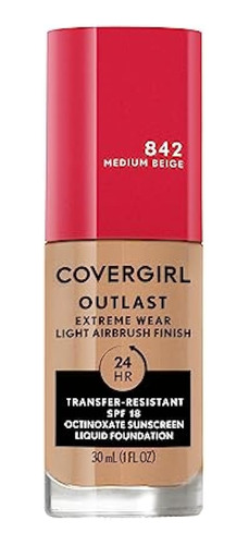 Covergirl Outlast Extreme Wear 3-in-1 Base Líquida De Cobert