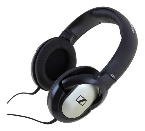 Audífonos gamer Sennheiser HD 201 black y silver