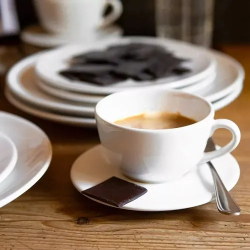 Set Taza Té C/plato Unni Cerámica 200cc Oxford X6uni