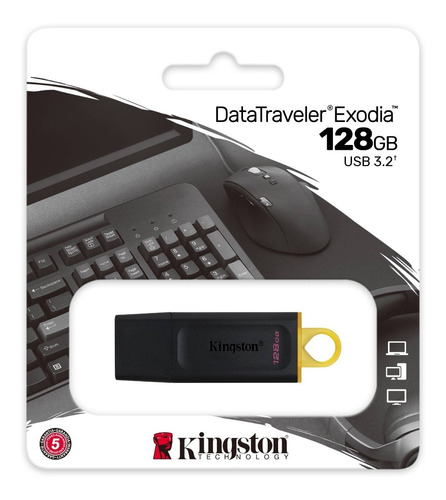 Pendrive 128gb Kingston Datatraveler100 G3 Usb 2.0/3.0/3.1