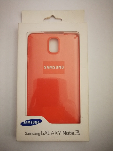 Carcaza Para Samsung Note 3 Naranja Original Nievo