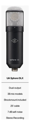 Microfone Sphere Dlx Modeling Microphone Universal Áudio