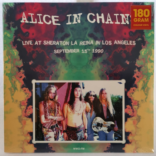 Alice In Chains Live At Sheraton 1990 Vinilo Amarillo [nuevo