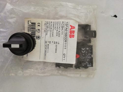 Selector Abb Maneta Corta 2 Posiciones