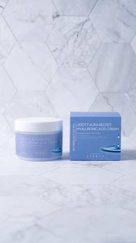 Jigott Real Cream Humectante Con Extractos 150ml. Momento De Aplicación Día/noche Tipo De Piel Normal/seca/mixta/maduras/ácido Hualurónico