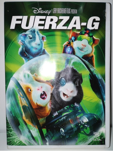 Fuerza-g Dvd Disney Hamster Excelente 