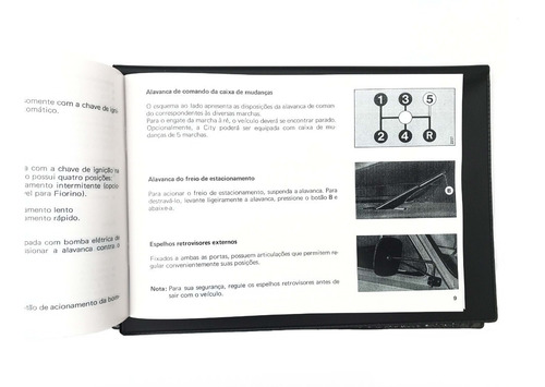 Manual Do Proprietario Fiat Fiorino E City 84 1984 + Capa