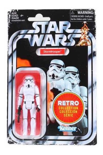 Stormtrooper Retro Star Wars Figura Retro