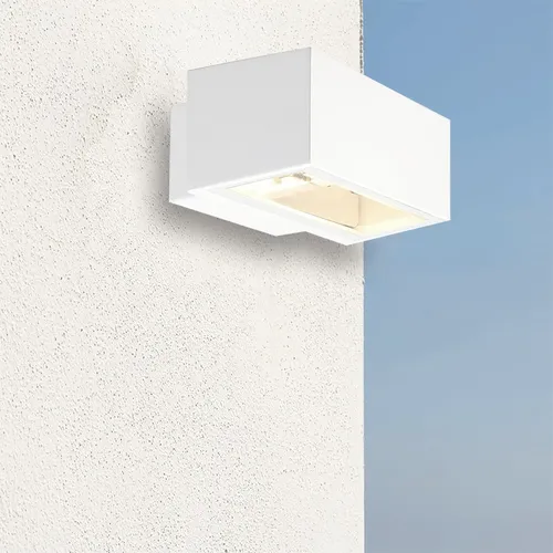 Pack X 3 Luminaria Aplique Exterior Bidireccional E27 Unilux Estructura Blanco
