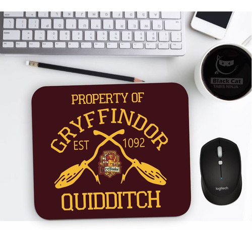 Mouse Pad Personalizado Harry Potter/ Slytherin/ Gryffindor