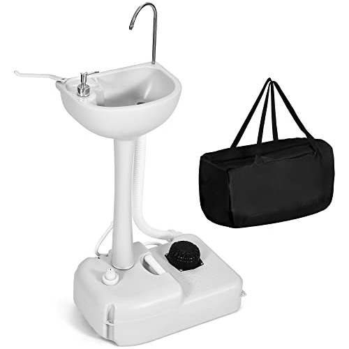 Yitahome Lavabo Portátil Para Campamento Con Soporte De Lava