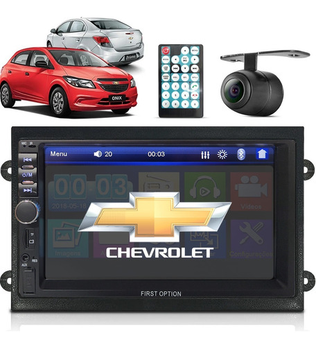 Central Multimidia Onix Joy 2017 2018 2019 Camera Ré Espelha