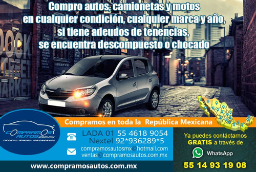 Imagen 1 de 8 de C O M P R O - Autos Cualquier Marca Año Chocados Descompuest