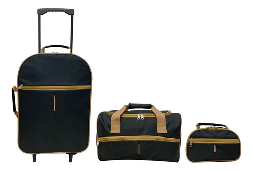 Set De 3 Piezas, Maleta Plegable,maleta Deportiva Y Neceser
