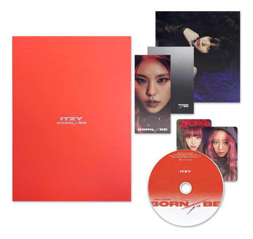 Audio Cd: Itzy - [born To Be] (standard Ver. - Red Ver.) ...