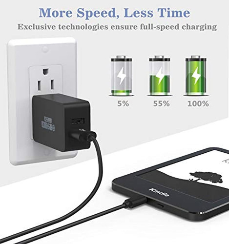 Kindle Fire Fast Charger, 5v 2.4a 24w Charger For Amazon Kin