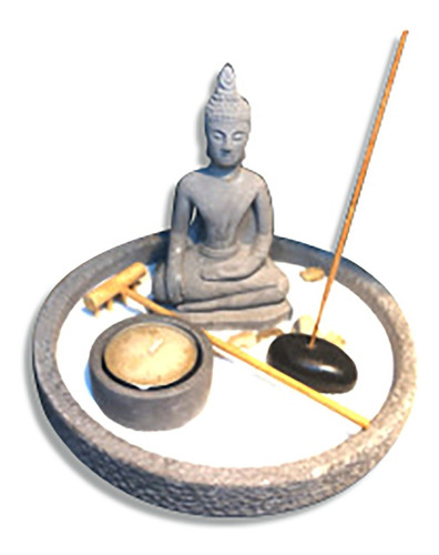 Jardin Zen Buda  17.5x17.5x14cm