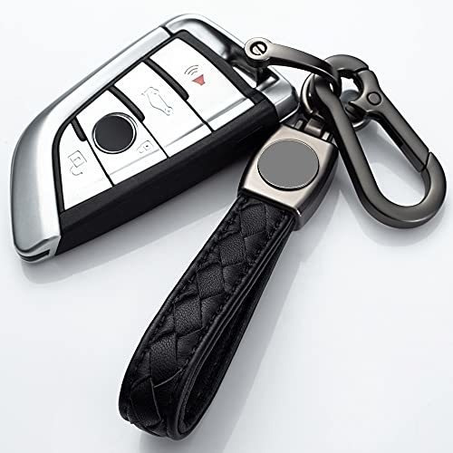 Chenmi Genuine Leather Car Logo Keychain Keyring Tb7fn