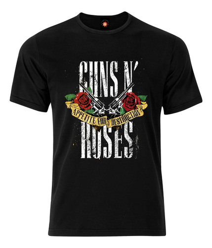 Remera Estampada Varios Diseños Guns And Roses