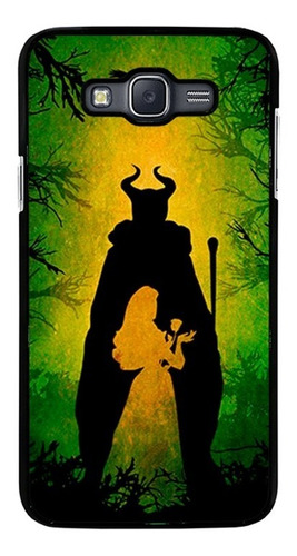 Funda Protector Rudo Para Samsung Galaxy Malefica Sombra 00