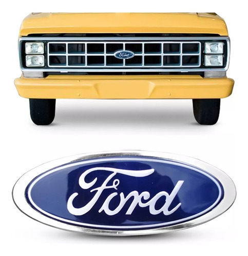 Emblema Insignia Careta Ford F1000 F4000 Hasta 1992