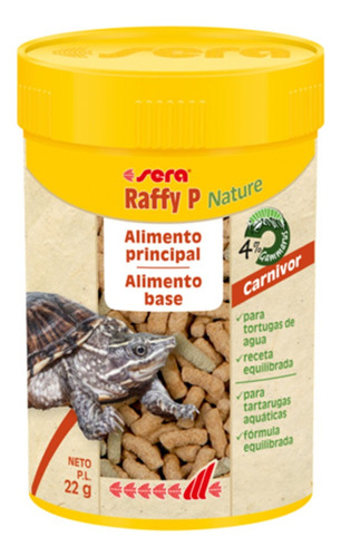 Alimento Para Tortugas Sera Raffy P Nature 22g