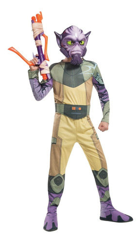 Disfraz Talla Small Para Niños De Zeb Star Wars Halloween